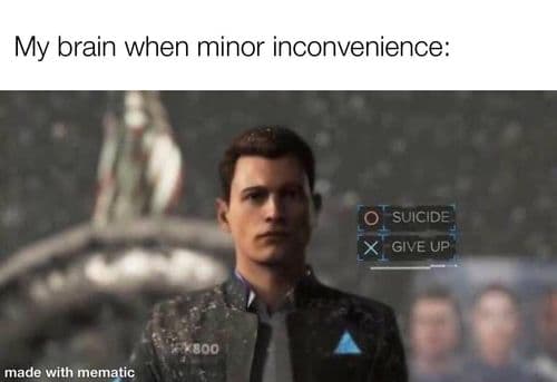It feels like one day I won’t pick X