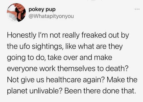 Welcome America's new alien overlords