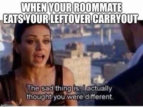 Thought I could trust you