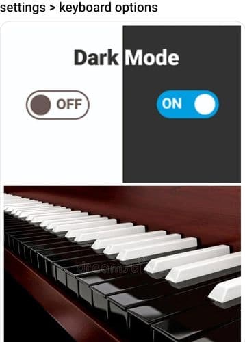 There's a dark mode for everything