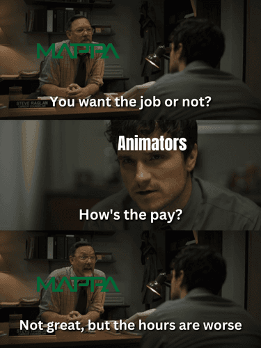Those poor animators