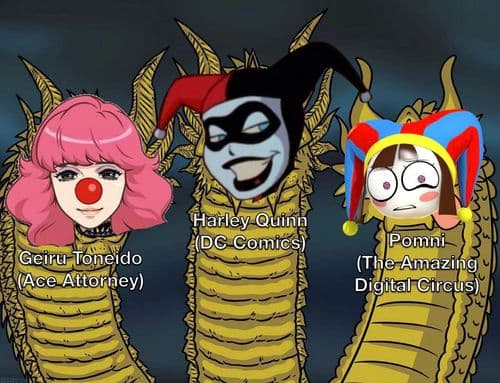 The “Sexy” Clown Girls of Pop Culture be like