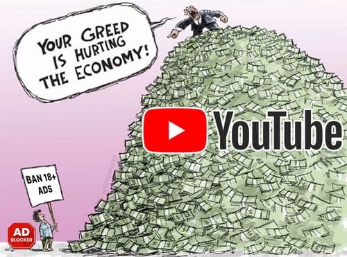 Youtube's gonna get bankrupt because 1% use adblockers :'(