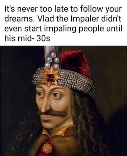 Don't let your dreams be dreams