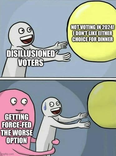 PSA: You can skip the choosing process, but you CAN’T skip swallowing EVERY LAST MORSEL of whatever gets chosen!
